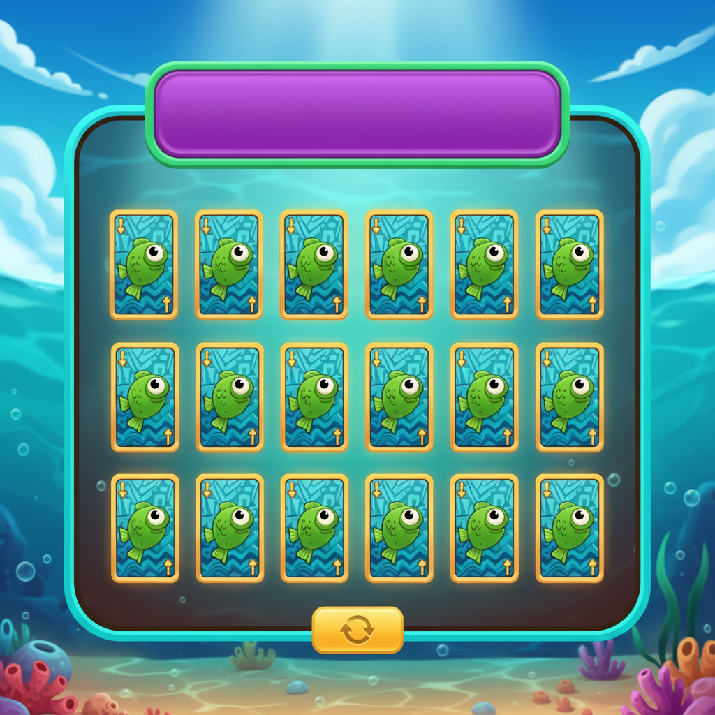 Big Bass Reel Repeat pre-bonus card selection screen showing 12 face-down cards to reveal potential game modifiers before free spins begin